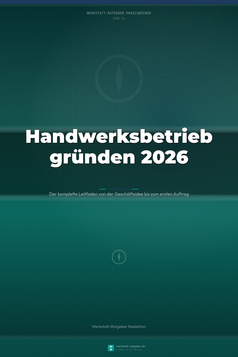 Cover: Handwerksbetrieb gründen 2026