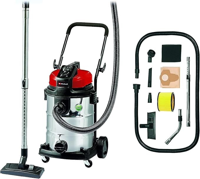 Einhell TE-VC 2340 SA Nass-Trockensauger (1500 W, 40 L, Edelstahl)