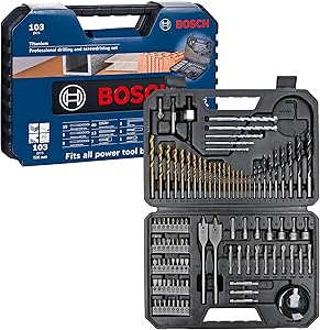 Bosch Professional 103-tlg. Bohrer- und Bit Set Titanium