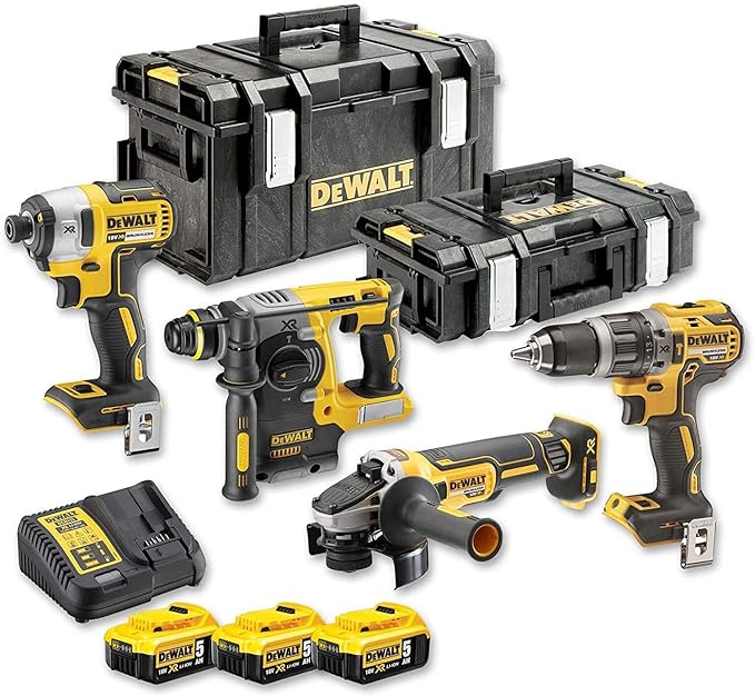DeWalt DCK266P2 Combo-Set 18V (DCD796 + DCF887, 2x 5,0 Ah, TSTAK)