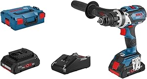 Bosch Professional GSR 18V-110 C Akku-Bohrschrauber (2x 4,0 Ah, L-BOXX)