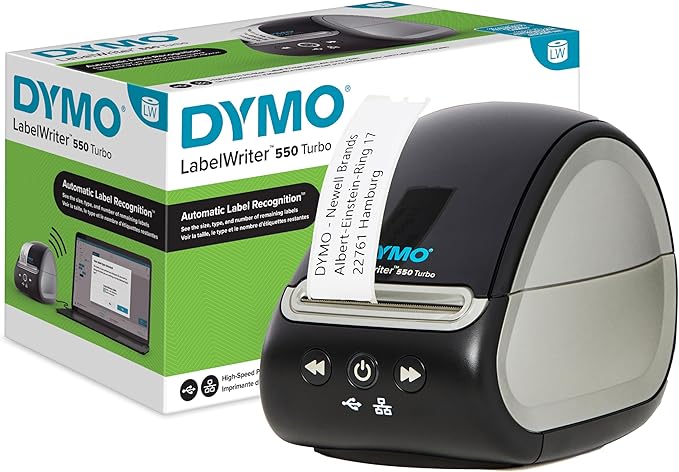 DYMO LabelWriter 550 Turbo Etikettendrucker (LAN/USB)