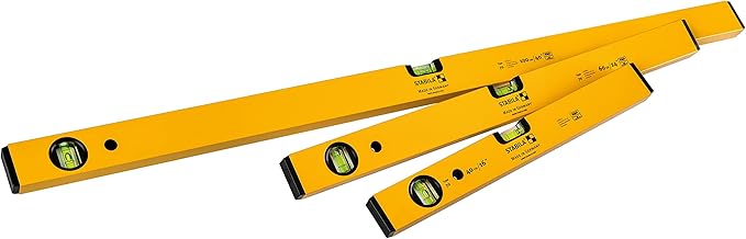 Stabila 196-2 Wasserwaage (80 cm, Aluminium)