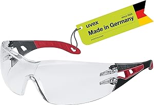 Uvex Pheos CX2 Schutzbrille (klar, 5 Stück)