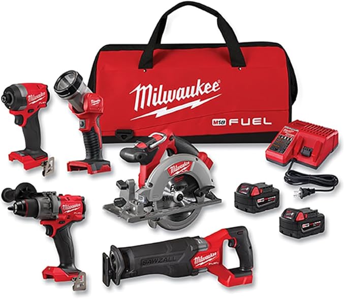 Milwaukee M18 FPP2A2-502X Combo-Set (M18 FPD3 + FID3, 2x 5,0 Ah, HD BOX)