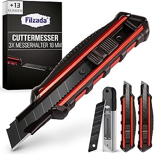 Würth 2K Cuttermesser (18 mm, 2-Komponenten-Griff)