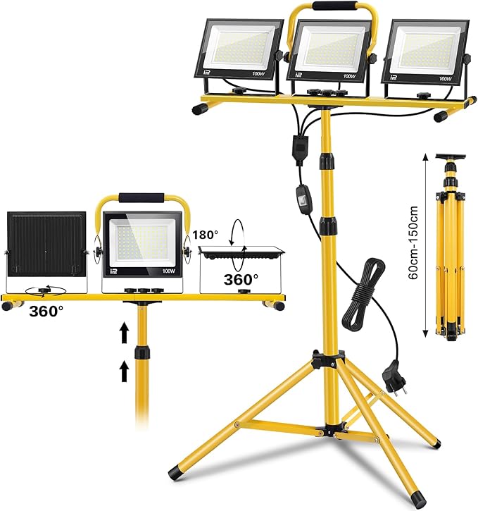 Brennenstuhl LED-Baustrahler JARO 7060 (50W, 5800lm, IP65)