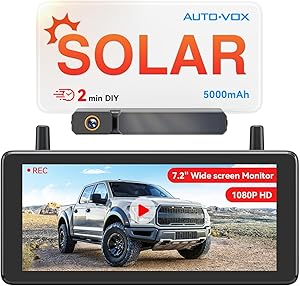AUTO-VOX M1W Funk-Rückfahrkamera (Digital, 4,3 Zoll Monitor)