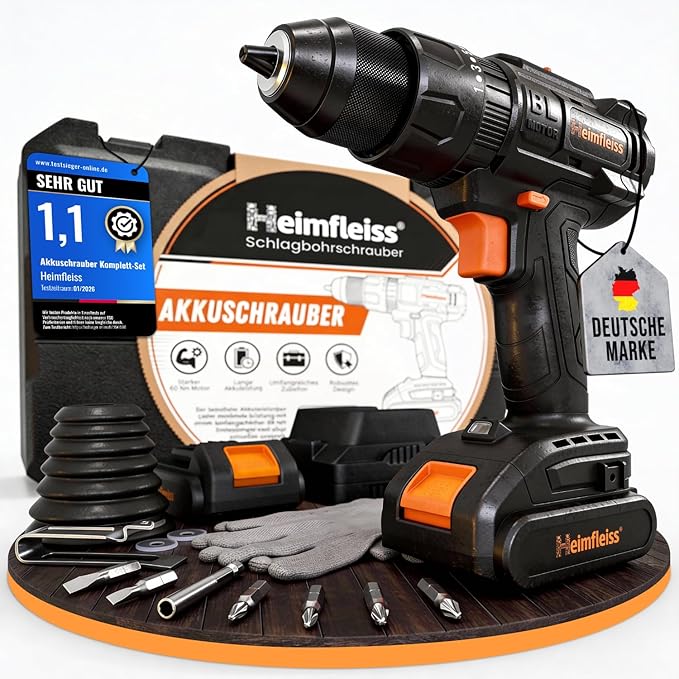 Einhell TE-TK 18 Li Kit Akkuschrauber + Schlagschrauber (2x 2,0 Ah)