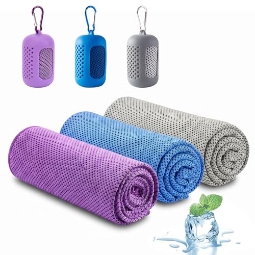 Kühltuch / Cooling Towel Set (Mikrofaser, für Nacken & Handgelenke)